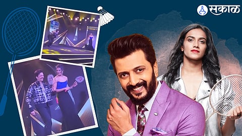 Riteish Deshmukh and P.V. Sindhu Viral Video