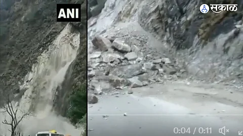 Badrinath Landslide: मोठी दुर्घटना! बद्रीनाथ महामार्गावर दरड कोसळली; एकाचा मृत्यू