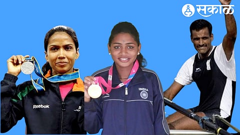 Dattu Bhokanal, Kavita Raut and Anjana Thamke