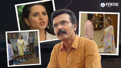 Aai Kuthe Kay Karte marathi serial latest update aniruddha fraud with ashutosh veena health affected