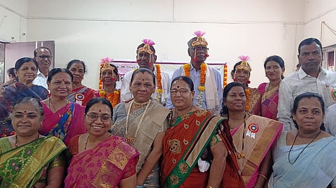 वयाची पंच्याहत्तरी पार केलेल्या ज्येष्ठांनी केले लग्न