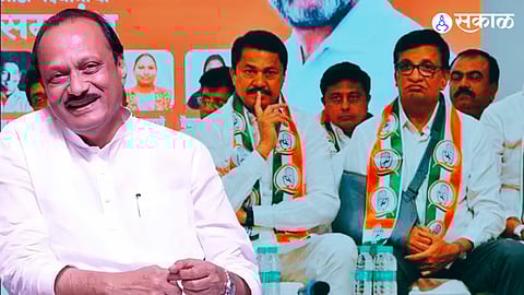 Ajit Pawar : 'आता आम्ही मोठा अन् काँग्रेस लहान भाऊ'; जागा वाटपावरुन अजित पवारांनी पटोलेंना डिवचलं