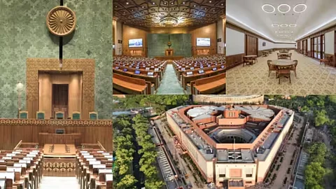 New Parliament Building materials used in the new Parliament building Maharashtra Contribution