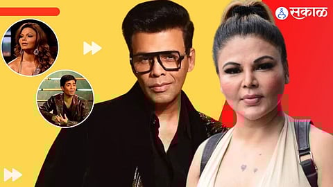 Karan Johar, Rakhi Sawant Old Viral Video