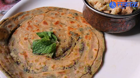 Pudina Paratha Recipe