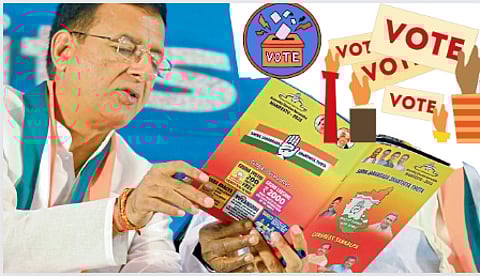 bjp vs congress karnataka election article 370 politics