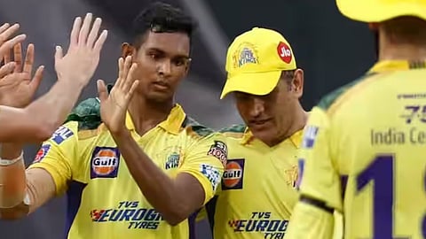 MS Dhoni On Matheesha Pathirana