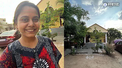 Hemangi Kavi shared post about village native place from mhaswad satara