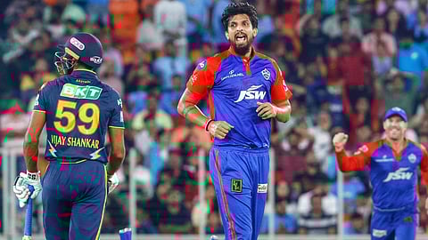 Ishan Sharma Gujarat Titans Vs Delhi Capitals