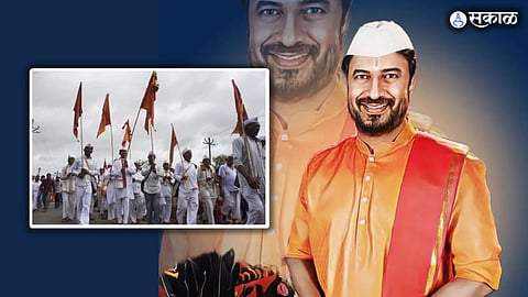 kiran mane shared post about pandharichi vari on muslims enters in trimabkeshwar temple