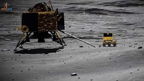 south koreas dnauri captures lander vikram on the moons shiva shakti point chandrayaan 3