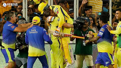 MS Dhoni CSK Victory
