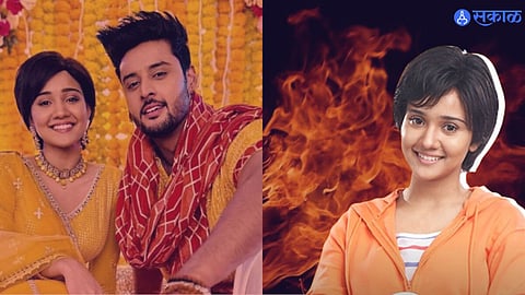 Ashi Singh Meet Set Caught Fire