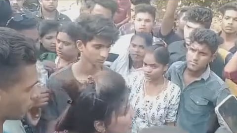 man beaten by mob forced to rub his nose on ground over comments on an offensive post Video goes viral
