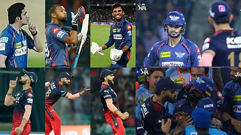 Virat Kohli And Gautam Gambhir Fight