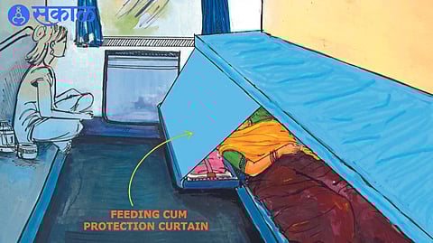 second trial of baby berth in railway will begin soon nandurbar news