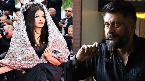 vivek agnihotri, aishwarya rai, aishwarya rai at cannes 2023