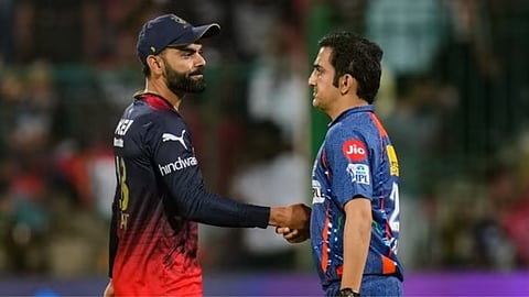 Virat Kohli and Gautam Gambhir