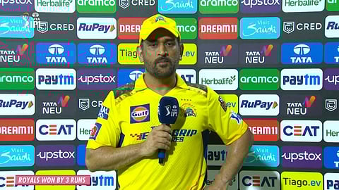 ms dhoni on chennai super kings