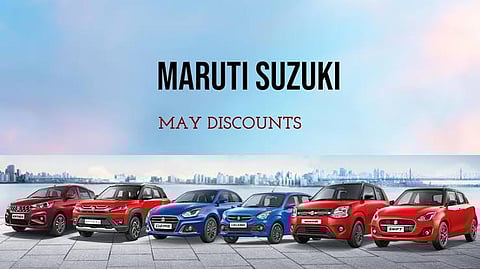 Maruti cars May 2023 Discount