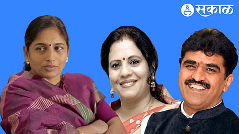 Seema Hirey. Devyani Farande & Dhananjay Bele