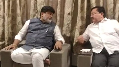 Chiplun Politics meeting between Ramesh Kadam and Uday Samant