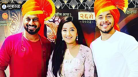 Kiran Mane shared post for apurva nemlekar and akshay kelkar bigg boss finale top 3 memory occasion of ravrambha premier