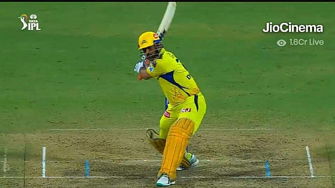 MS Dhoni CSK vs DC