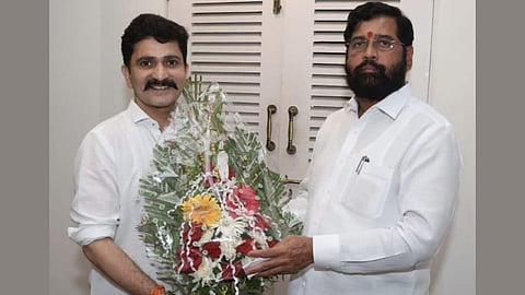 CM Eknath Shinde, sushant shelar, eknath shinde