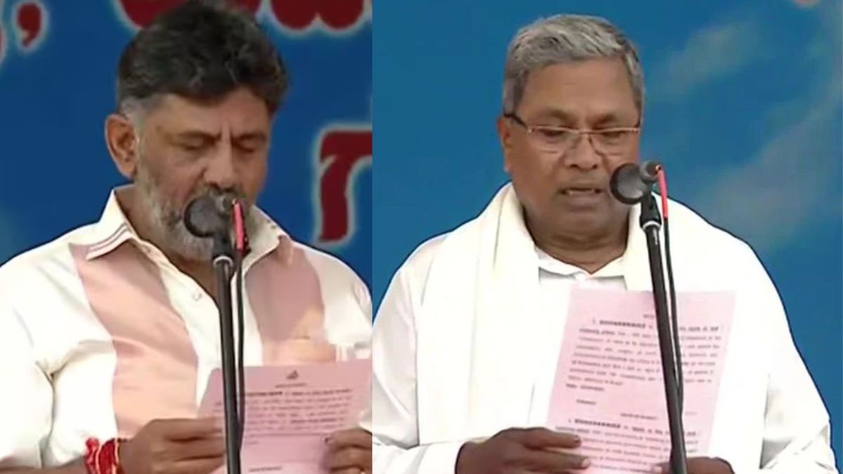 Siddaramaiah took oath as CM of Karnataka