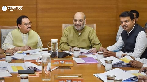 j p nadda fadnvis amit shah