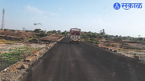 Nandgaon Malegaon road bridge over Panzhan river without parapet which is becoming a death trap.