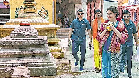 Inflation due to corrupt policies Priyanka Gandhi criticizes BJP politics