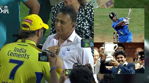 Sunil Gavaskar on taking MS Dhoni's autograph
