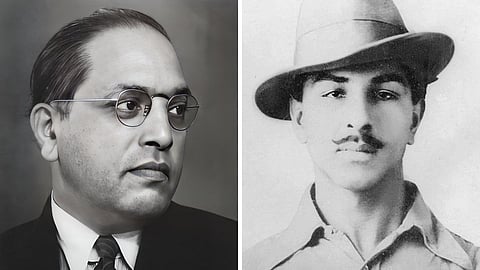 Ambedkar_Bhagat Singh