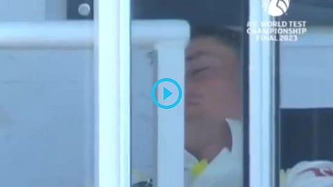Marnus Labuschagne Sleeping Video