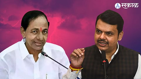 Politics: मविआ सोबत भाजपला धक्का! बडा नेता 'बीआरएस'च्या वाटेवर? केसीआर'यांची घेतली भेट