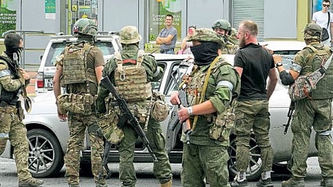 Powerful countries including America have private army wagner coup vladimir putin regime strong yevgeny prighozin