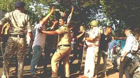 Kolhapur Laxmipuri Police Chhatrapati Shivaji Maharaj