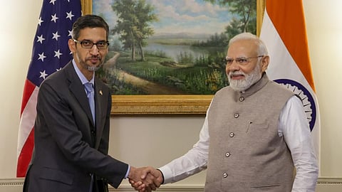 Sundar Pichai Meets Modi