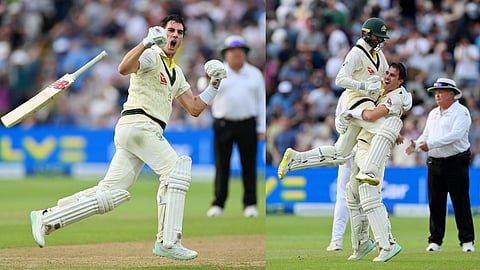 Pat Cummins Celebration