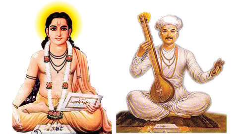 Sant Dnyaneshwar Maharaj and Sant Tuaram Maharaj