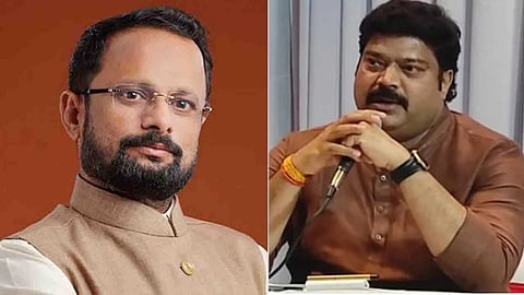 Naresh Mhaske and Raju Patil