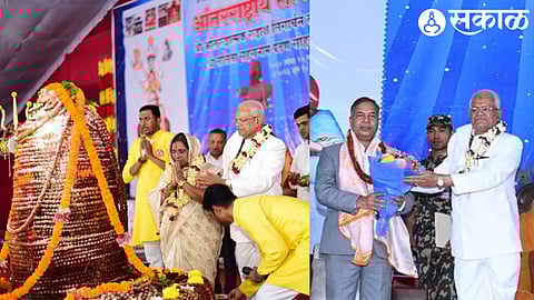 great response of devotees of Nepal to international satsang ceremony nashik news