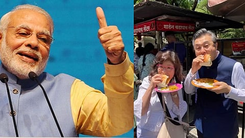 Japanese Ambassador Vada Pav