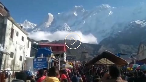Kedarnath Temple Avalanche