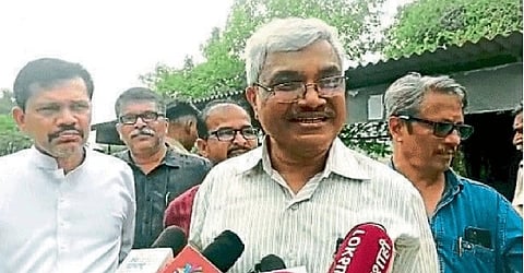 Anand Teltumbde released from Taloja Jail charges of Naxalism mumbai