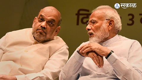 Home Minister Amit Shah Meets PM Modi reshuffle between Center and BJP