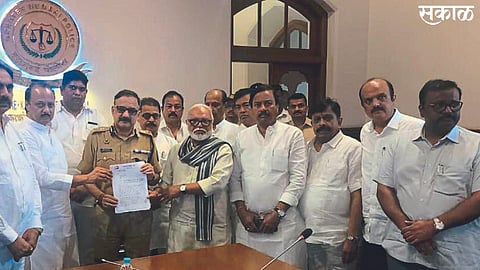 Delegation meeting with Pawar, Bhujbal, Patil