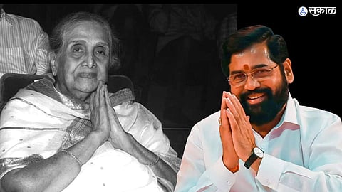 cm eknath shinde announce to give Sulochana didi state funeral